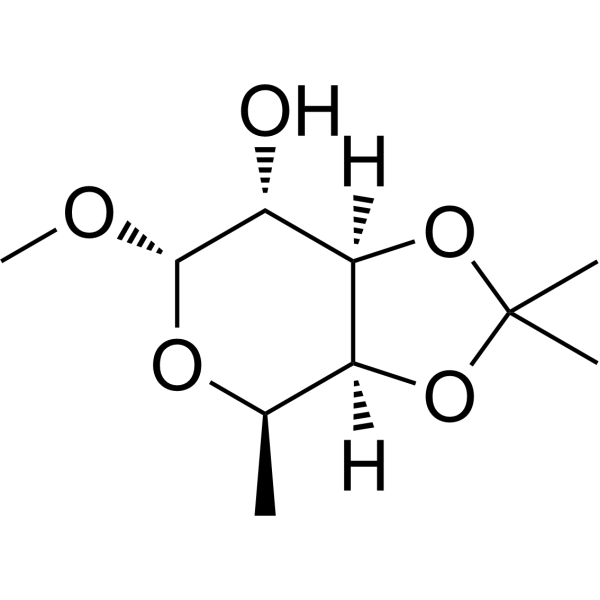Methyl 6-deoxy-3,4-O-(1-methylethylidene)-α-D-galactopyranoside 71772-35-5